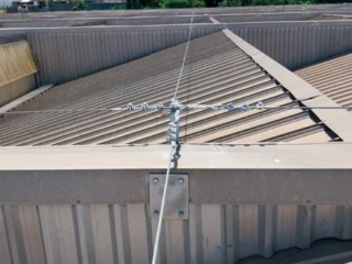 Montagem de Linha de Vida