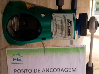 Teste de Arrancamento Est&aacute;tico de Ponto de Ancoragem
